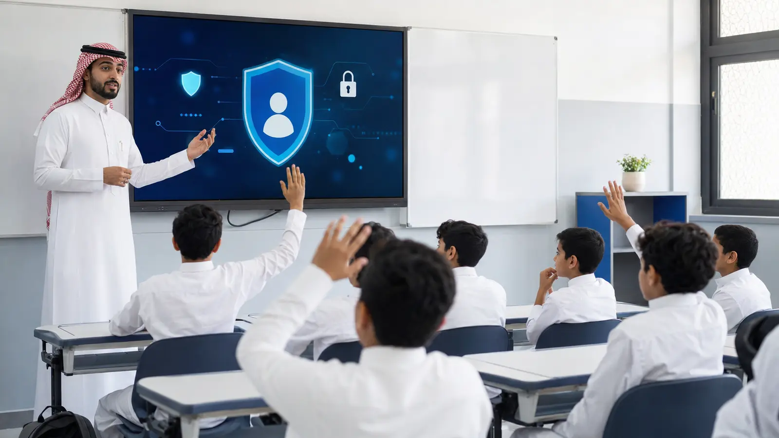 بطاقات إحصاءات الوعي الرقمي