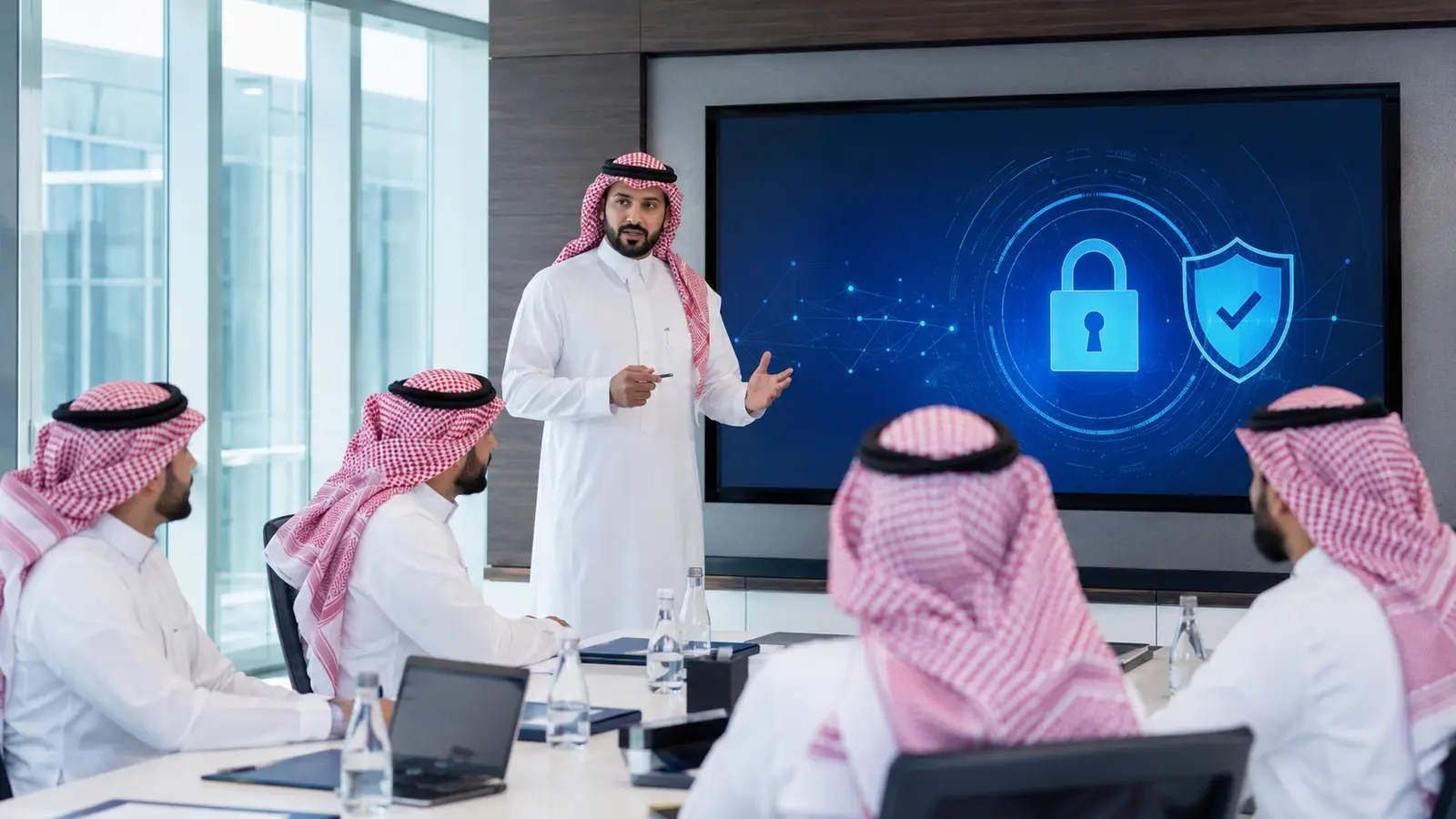 نقاش مهني حول التوعية الرقمية