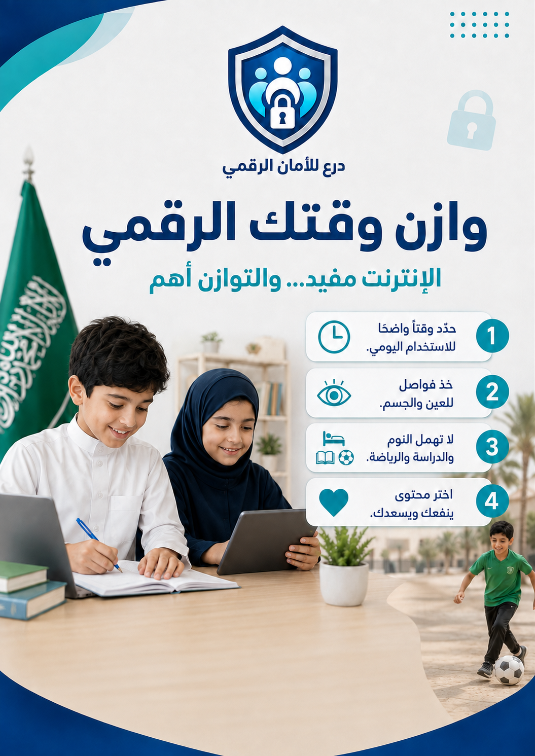 صورة تعبيرية عن وازن وقتك الرقمي