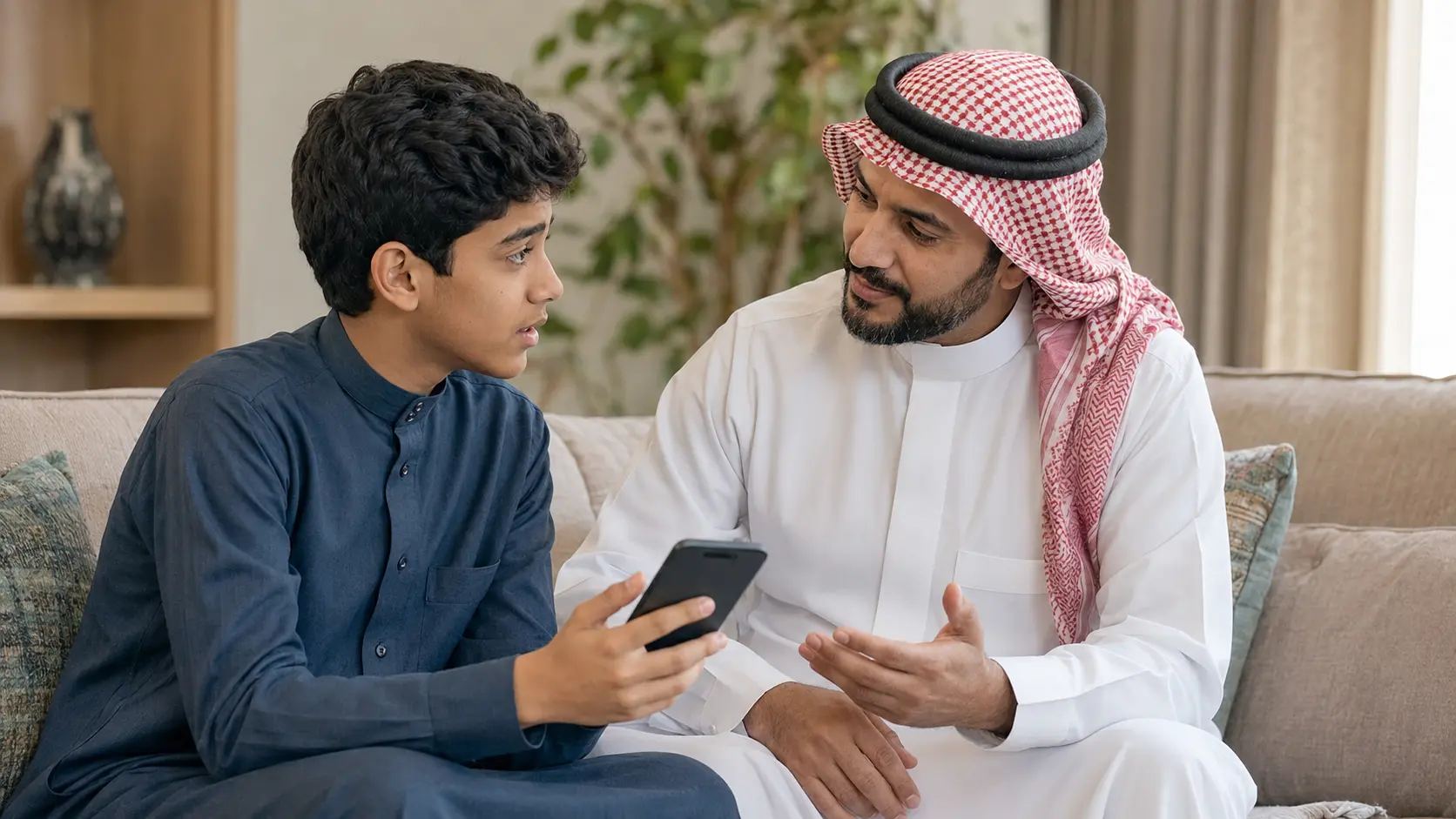 صورة توضيحية: عند ظهور محتوى مخيف