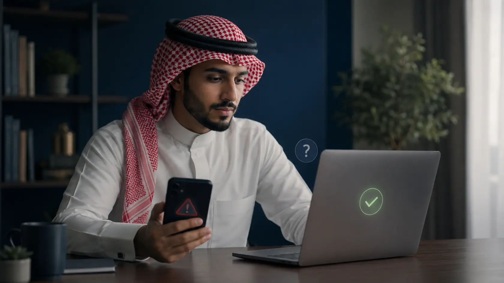 التمييز بين المعلومة الرقمية الخاطئة والصحيحة
